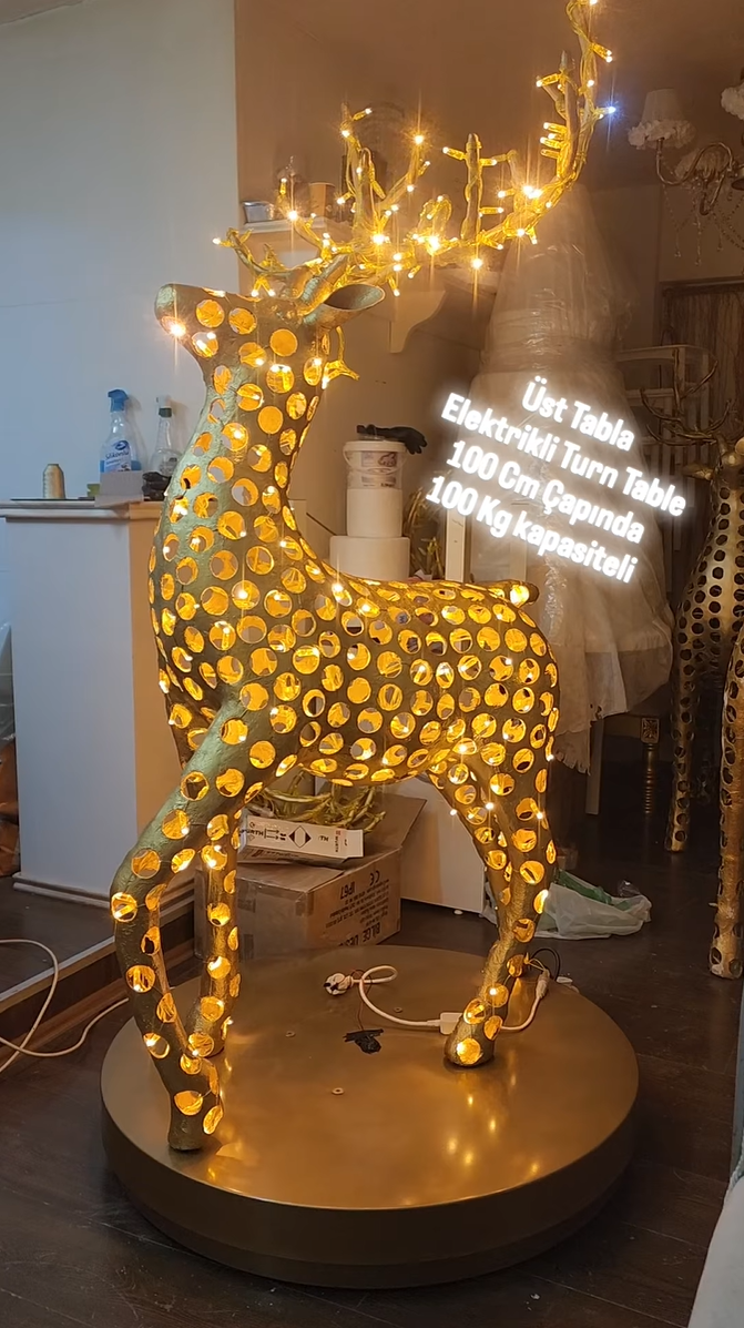 Özel üretim döner stand görseli